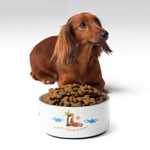 Load image into Gallery viewer, Enjoying the Dog Days of Summer Water Bowl - Stainless Steel