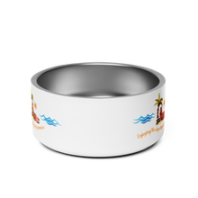 Load image into Gallery viewer, Enjoying the Dog Days of Summer Water Bowl - Stainless Steel