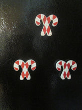 Load image into Gallery viewer, Candy Cane Refrigerator Magnets - Set of 6