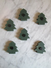 Load image into Gallery viewer, Christmas Tree Refrigerator Magnets - Set of 6