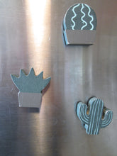 Load image into Gallery viewer, Cactus Refrigerator Magnets - Set of 6