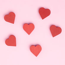 Load image into Gallery viewer, Heart Refrigerator Magnets - Set of 6