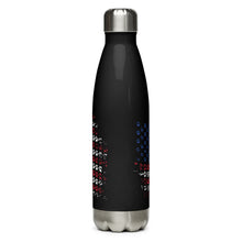 Load image into Gallery viewer, Pawtriotic Flag Stainless Steel Travel Water Bottle