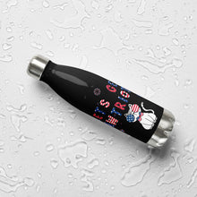 Load image into Gallery viewer, Let's Get Pawtriotic Stainless Steel Travel Water Bottle