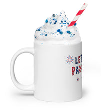 Load image into Gallery viewer, Let's Get Pawtriotic Cat Coffee Mug