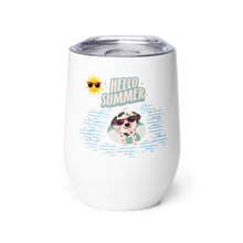 Load image into Gallery viewer, Hello Summer Wine Tumbler