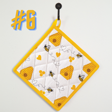 Load image into Gallery viewer, Colorful Cloth Trivet Pot Holder