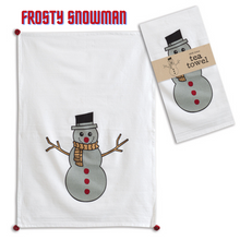 Load image into Gallery viewer, Jolly Christmas Flour Sack Tea Towels