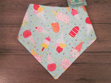 Load image into Gallery viewer, Mint Ice Cream – Snap On Bandana