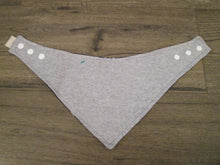 Load image into Gallery viewer, Nautical Navy Blue w/Anchor – Snap On Bandana