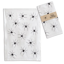 Load image into Gallery viewer, Spooky Halloween Flour Sack Tea Towels