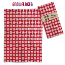 Load image into Gallery viewer, Jolly Christmas Flour Sack Tea Towels