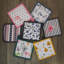 Load image into Gallery viewer, Colorful Cloth Trivet Pot Holder