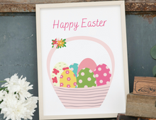 Load image into Gallery viewer, Happy Easter Home Sign Art Print