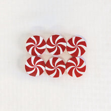 Load image into Gallery viewer, Set of 6 Chunky Wood Shape Fridge Magnets