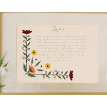 Load image into Gallery viewer, Bible Verse Art Print 1 Corinthians 13:4-7 Love Is Patient 8x10 UNFRAMED