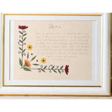 Load image into Gallery viewer, 1 Corinthians 13:4-7 Bible Verse Prints Love Is Patient Kind Flowers Foliage