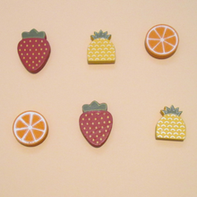 Load image into Gallery viewer, Fruit Cocktail Fridge Magnets - Set of 6