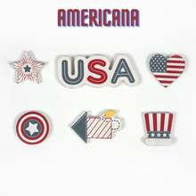 Load image into Gallery viewer, Americana Refrigerator Magnets - Set of 6