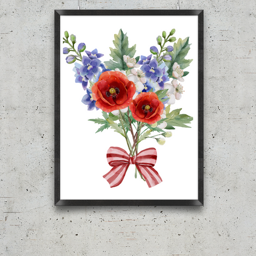 Patriotic Remembrance Bouquet