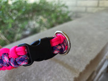 Load image into Gallery viewer, Handmade Paracord Dog Collar - Cobra Knot Weave