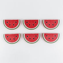 Load image into Gallery viewer, Set of 6 Chunky Wood Shape Fridge Magnets