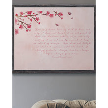 Load image into Gallery viewer, Bible Verse Art Print 1 Corinthians 13:4-7 Love Is Patient 8x10 UNFRAMED