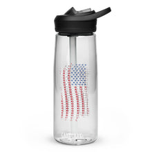 Load image into Gallery viewer, Pawtriotic Flag Sports Travel Water Bottle 25 Oz