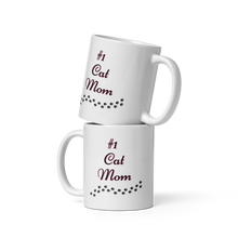 Load image into Gallery viewer, #1 Cat Mom Coffee Mug