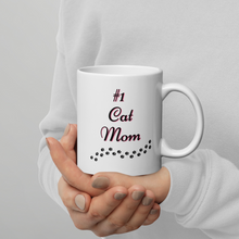 Load image into Gallery viewer, #1 Cat Mom Coffee Mug