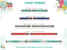 Load image into Gallery viewer, Ribbon Candy – Organic Cotton Dog Collar